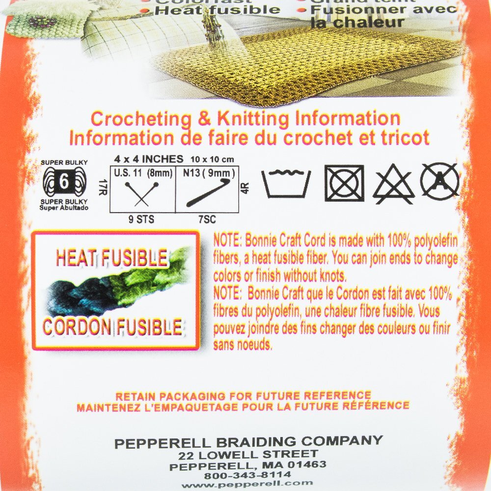 2 Pack Bonnie Macramé Cord – 4mm – 100 Yards