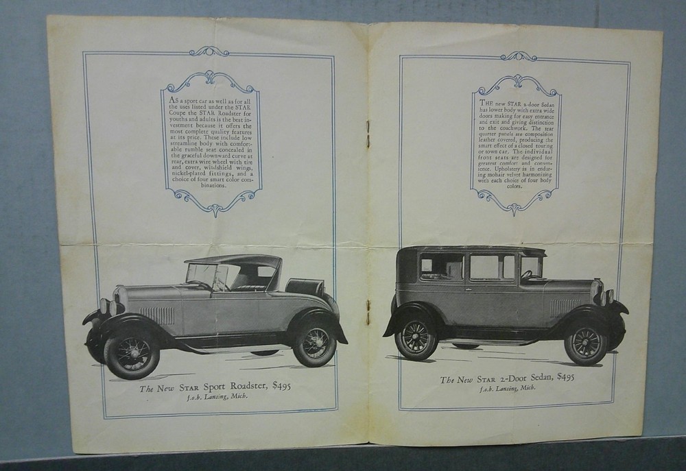 1928 Star Sales Catalog