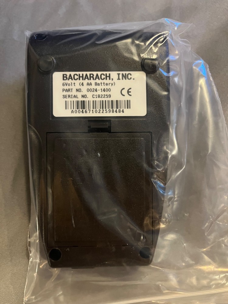Bacharach 0024-9513 Combustion Gas Analyzer