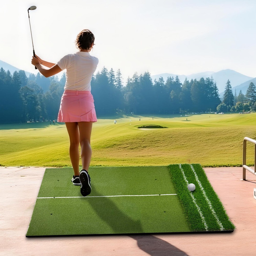5 x 4' Artificial Indoors Outdoors Golf Training Mat Golf Hitting Mat