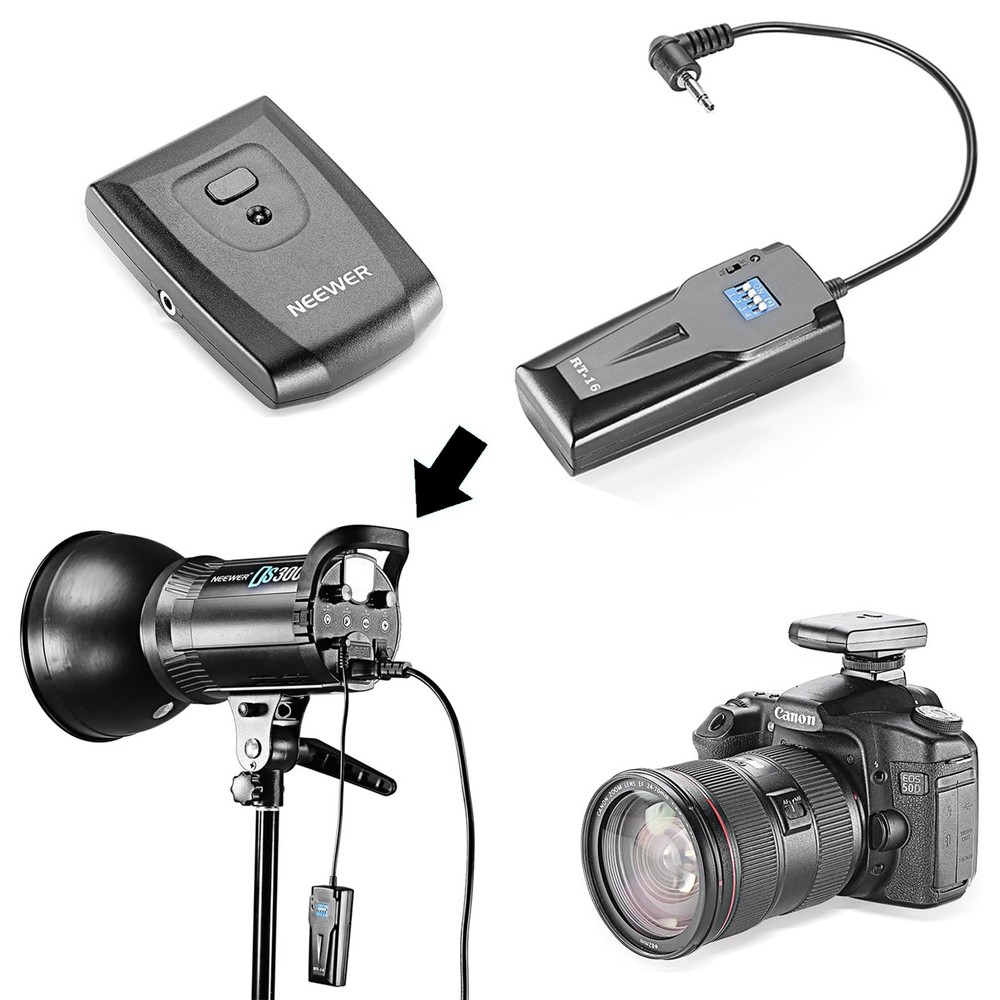 Neewer Wireless Studio Flash RT-16 16 Channel Trigger+Receiver