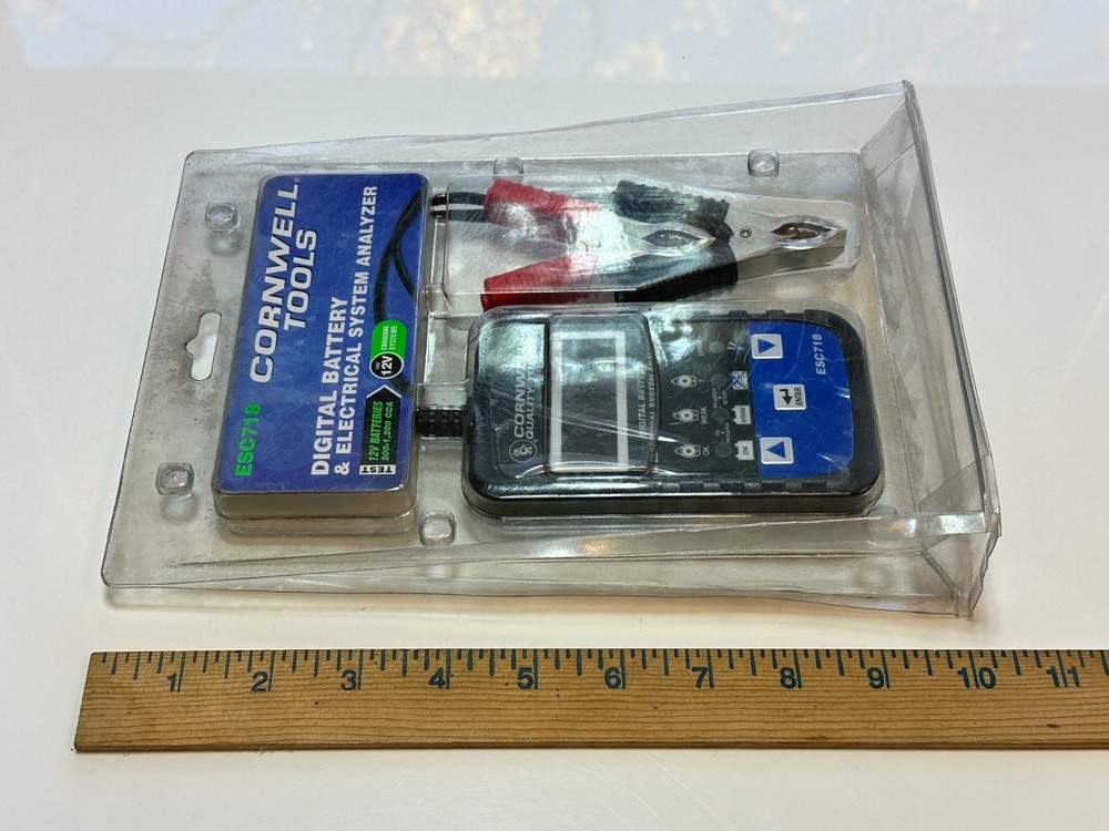 NEW Cornwell Tools Digital Battery & Electrical System Analyzer ESC718 -- NOS