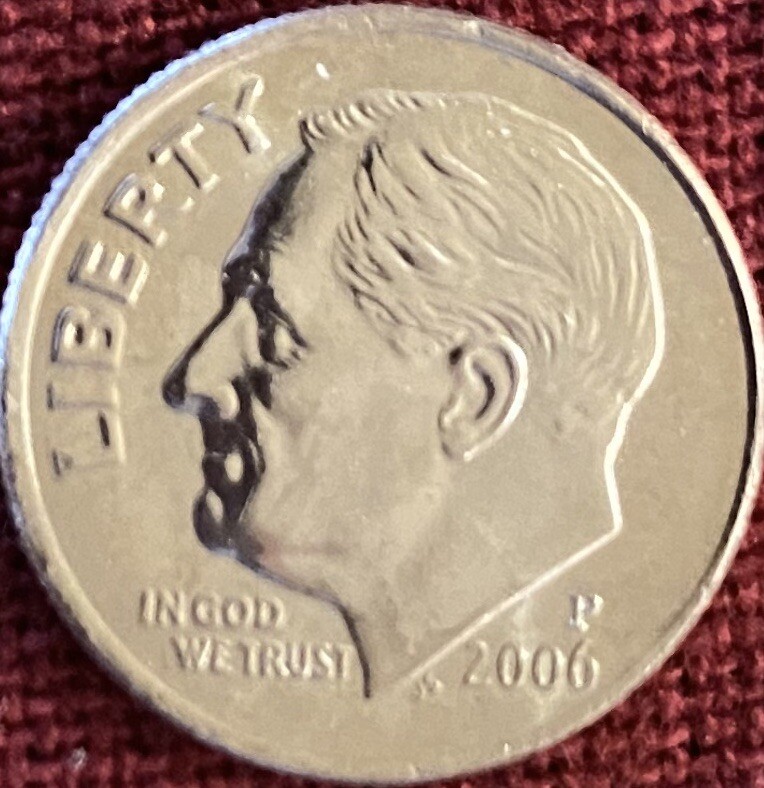 2006-P BU Roosevelt Dime From OBW