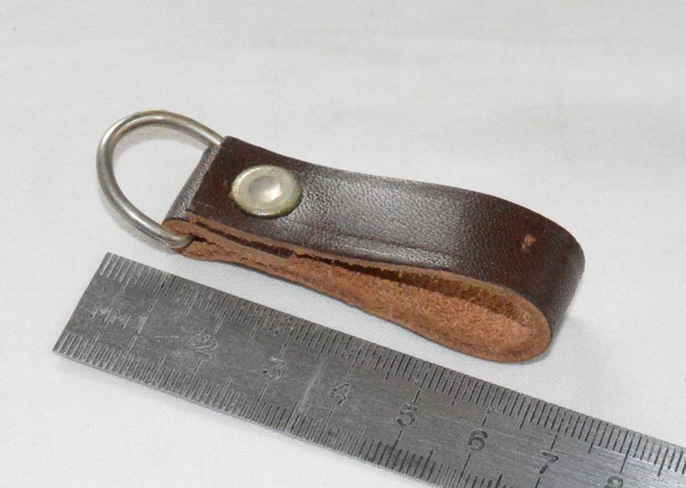 Leather Belt Hanger for water bottle D-ring Loop #14