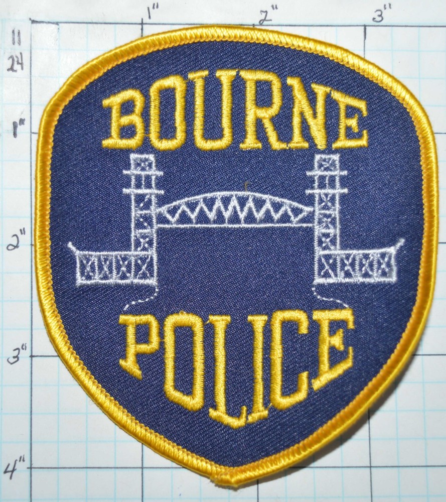 MASSACHUSETTS, BOURNE POLICE DEPT PATCH