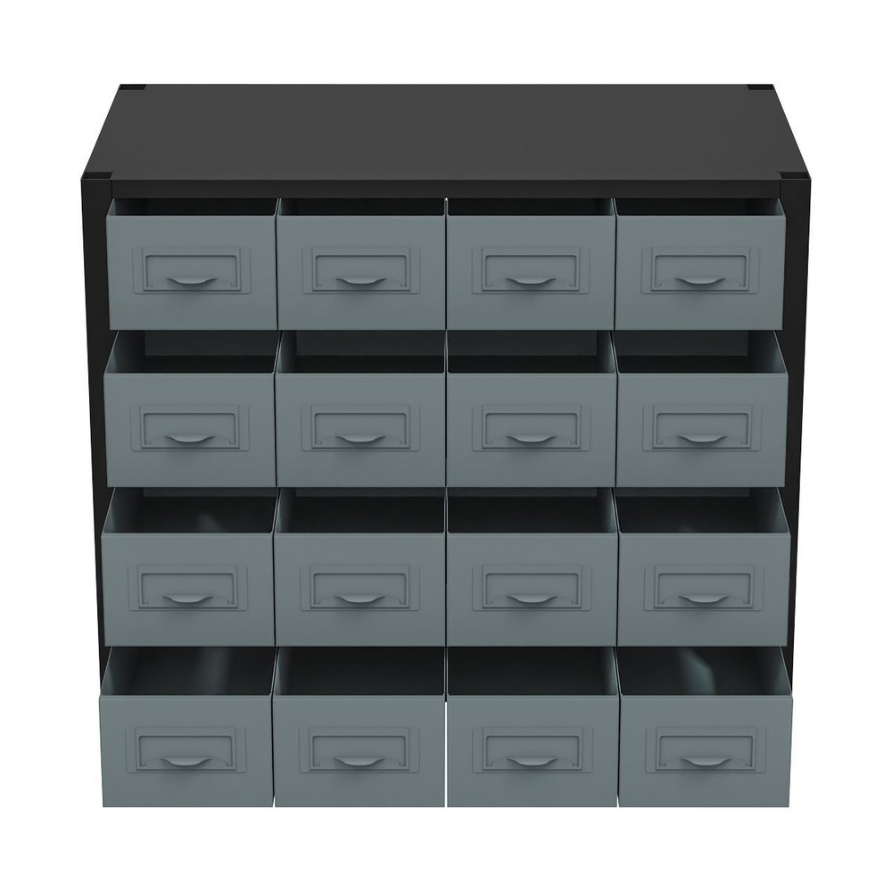 Sealey Modular Racking Mid Unit 16 Small Drawers Tool Storage 580mm