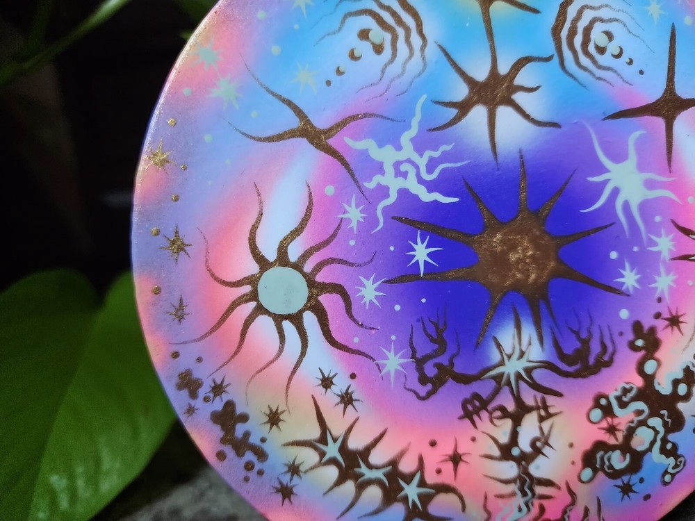 Coaster Pendulum Crystal Board