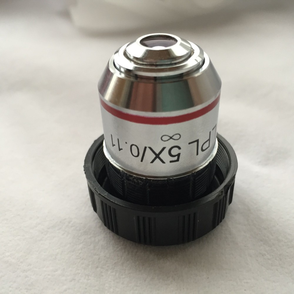 New Metallurgical Microscope 5X Infinity PLAN Achromatic Long Objective Lens