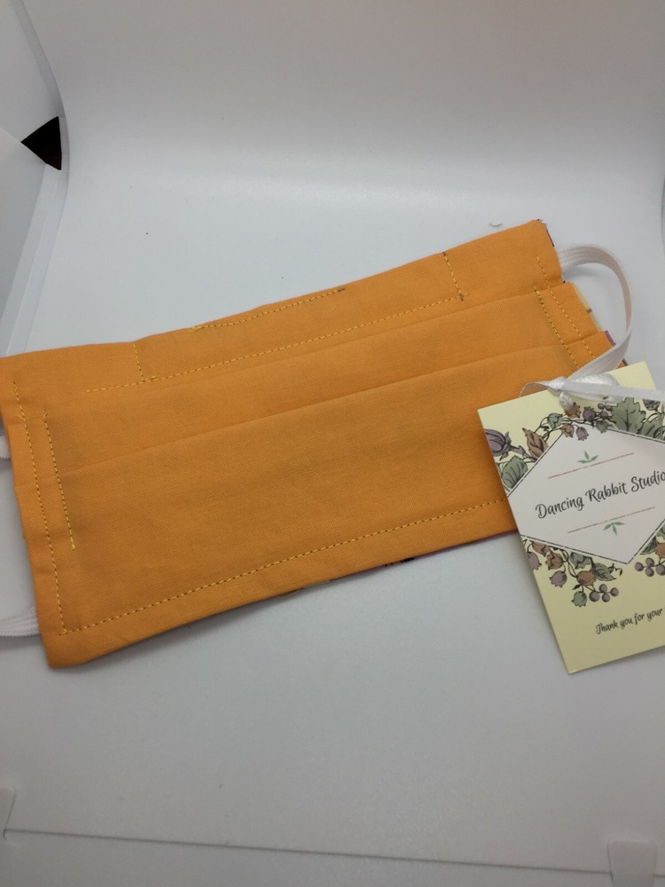 Lilly Style Garden Patterned Washable Double Layer Fabric Face Mask