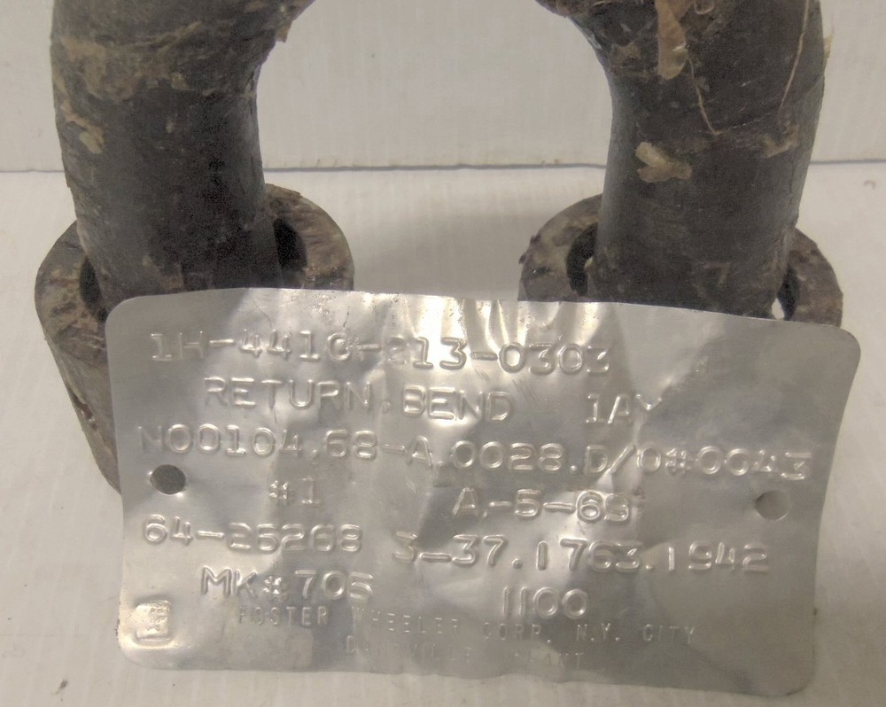 Foster Wheeler Corp. – Return Bend Assembly (NOS)