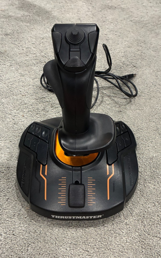 Thrustmaster T.1600M FCS Flight Stick Joystick - Tested & Working