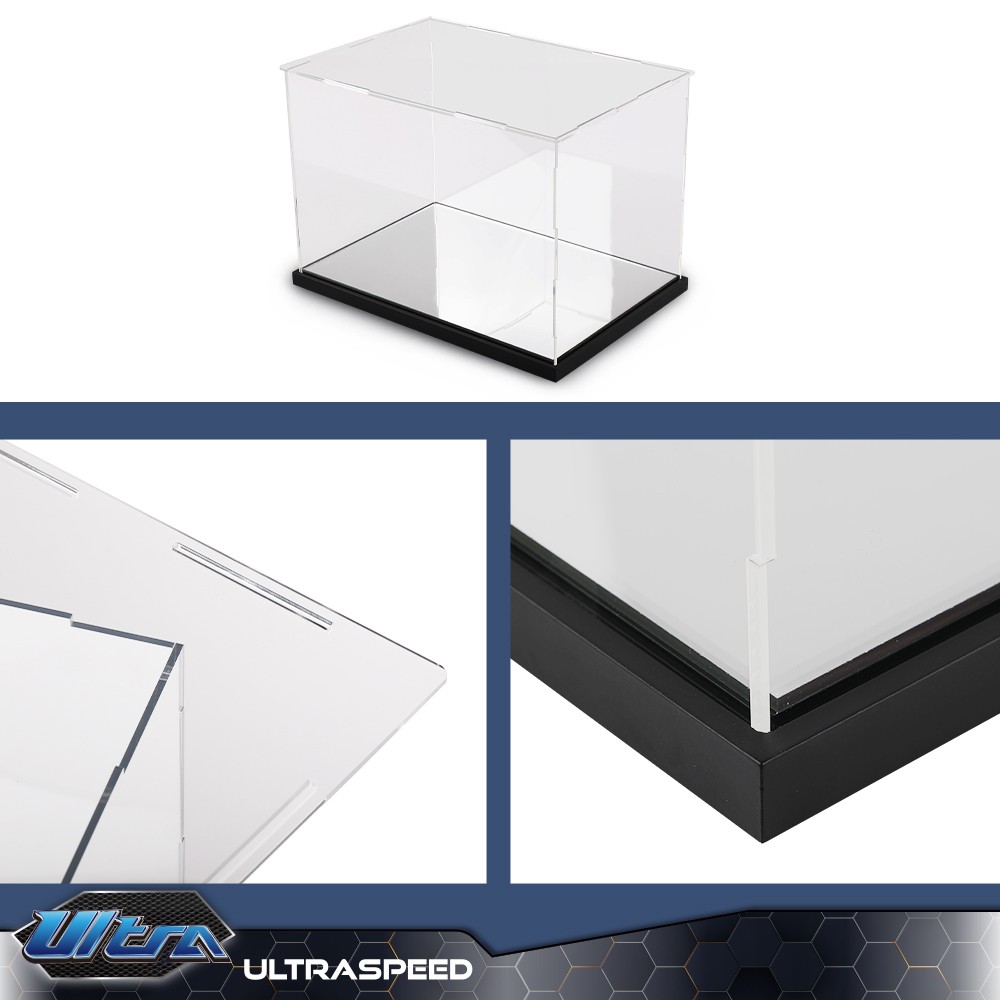 Clear Single Boxing Glove Horizontal Display Case