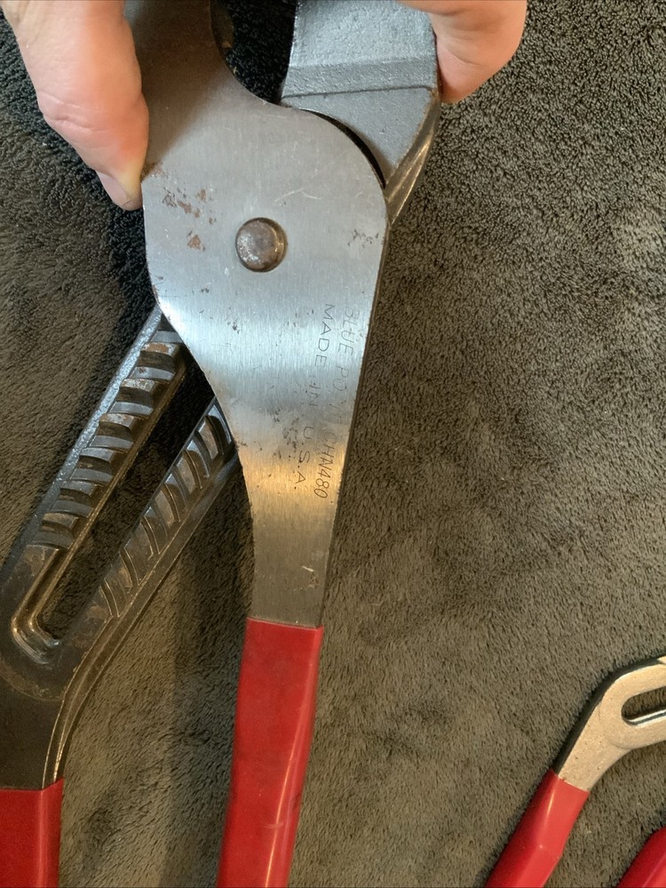 Blue Point 4pc Pliers, Wire Crimper…used.see Pics…