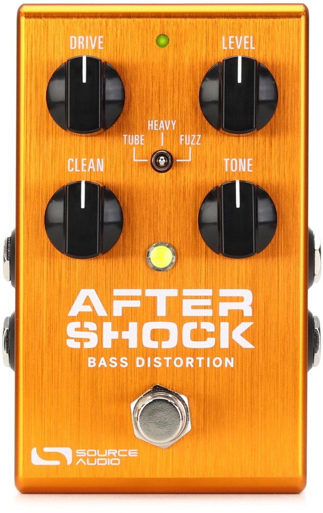 Source Audio AfterShock Bass Distortion Pedal (3-pack) Bundle