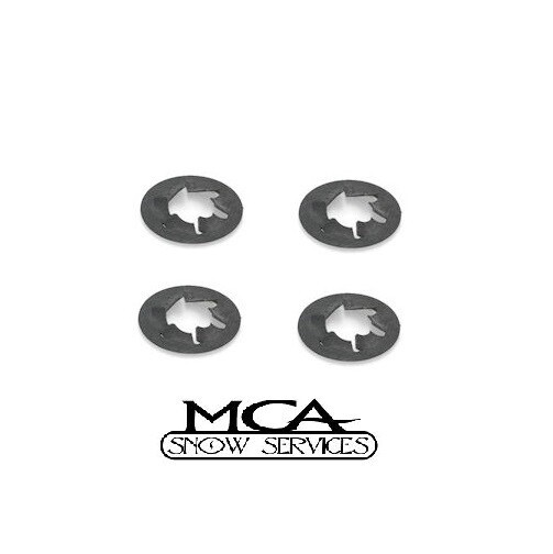 BOSS SNOW PLOW V WING SPRING (4) PUSH NUT RETAINERS HDW02003