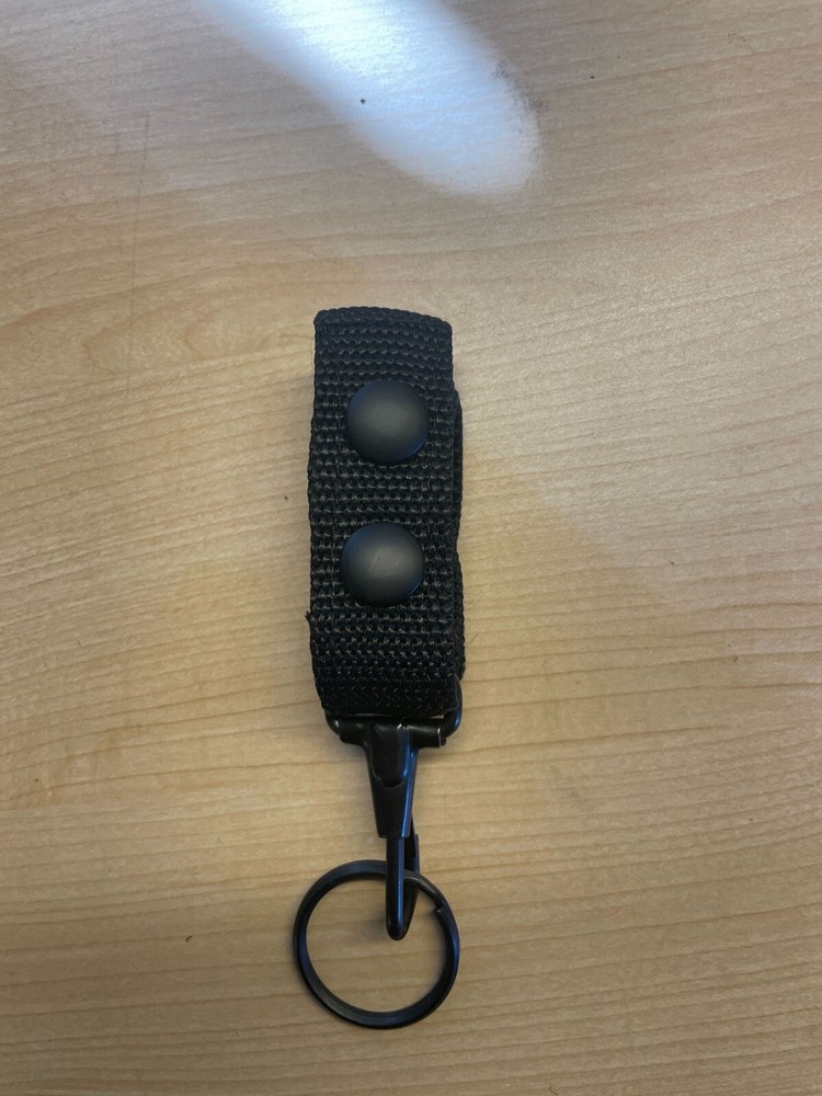 Boston Leather Belt Keeper Key Ring Combo