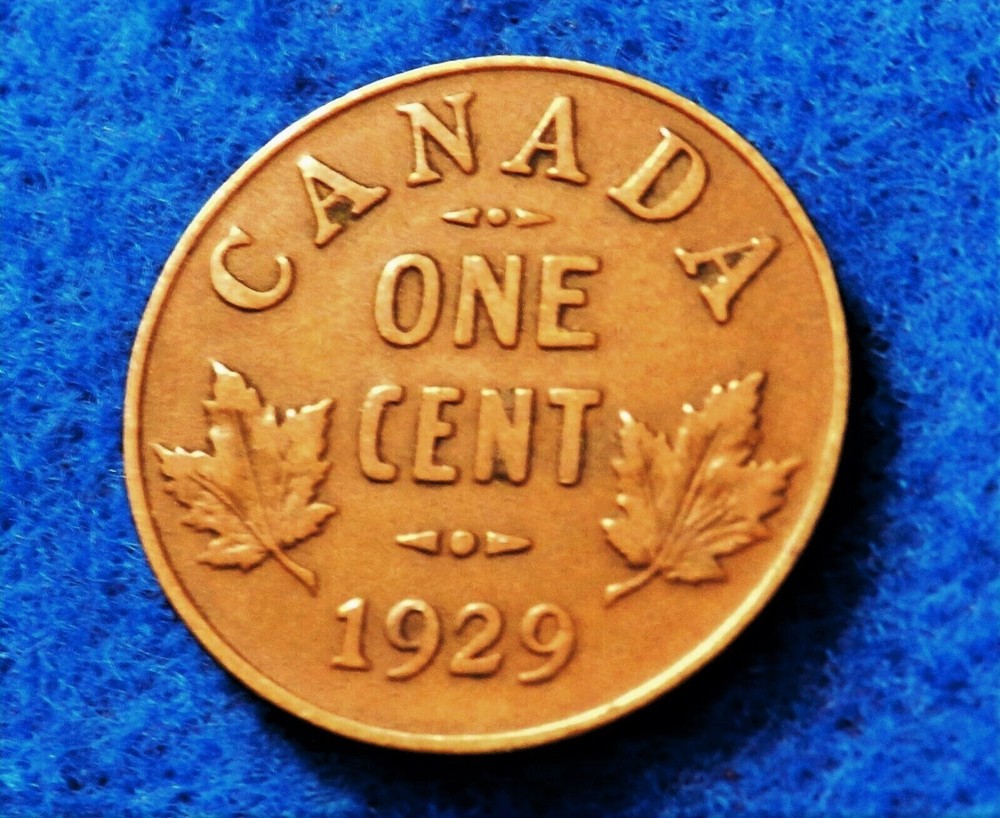 1929 Canada Cent - Nice Small Cent - See Pics