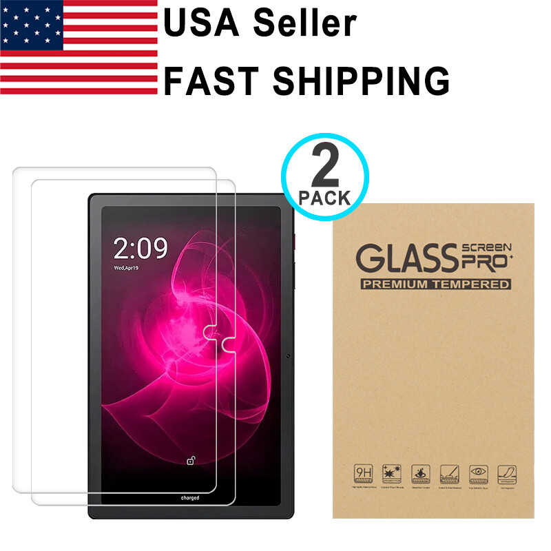 2PK Tempered Glass Screen Protector For T-Mobile Revvl Tab 5G