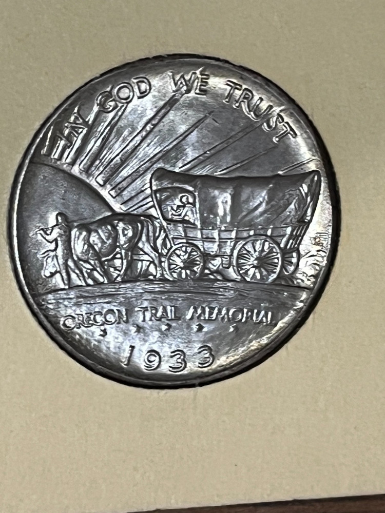 1933-D Oregon Commemorative Half Dollar
