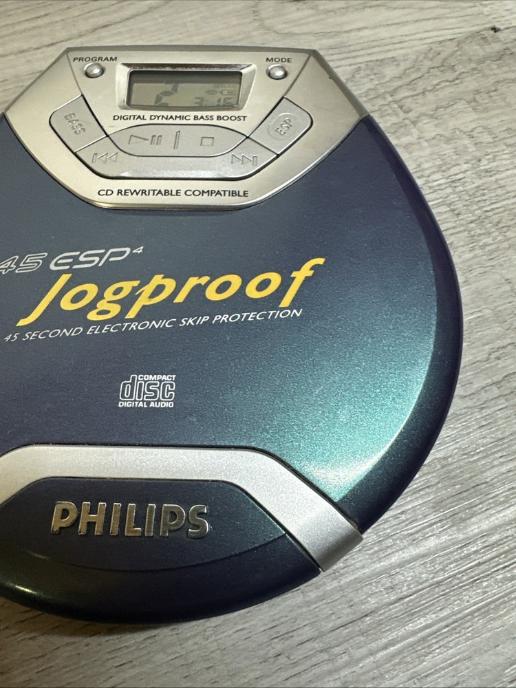 Philips Jog proof Portable CD Player 45 ESP 4 Tested