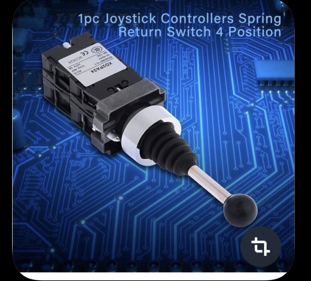 4-position Joystick Switch W/Spring Return