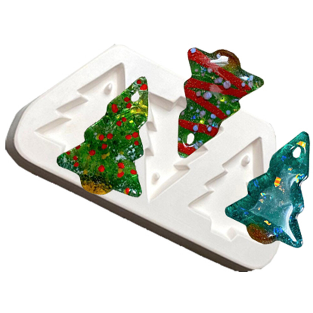 Holey Tree Trio - Creative Paradise Glass Fusing Mold #LF219