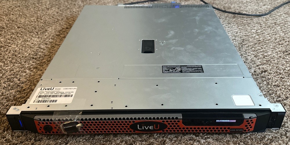 LiveU Video-Return Server LU10-SV-VR02-BASIC-V2