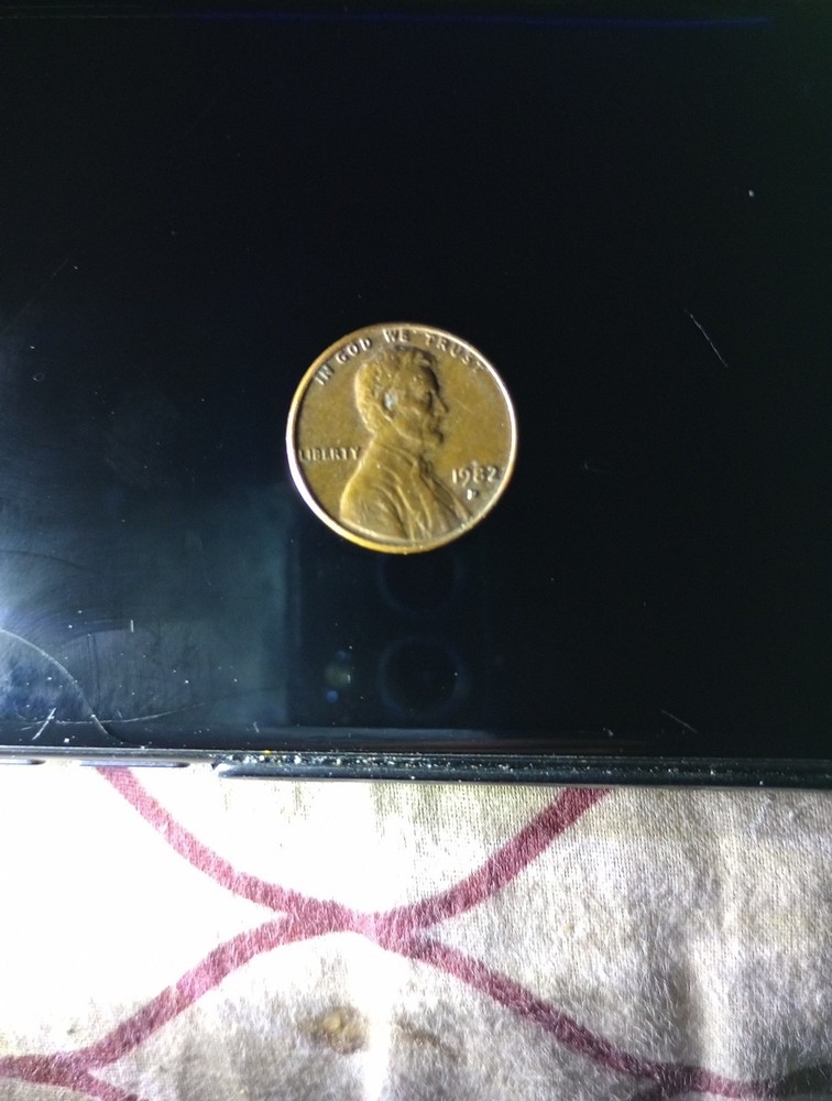 1982 Small D Penny That Weigh 3.13 Grams