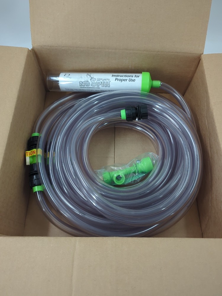 Python No Spill Clean and Fill Aquarium Maintenance System, Gravel 75 Ft Clear