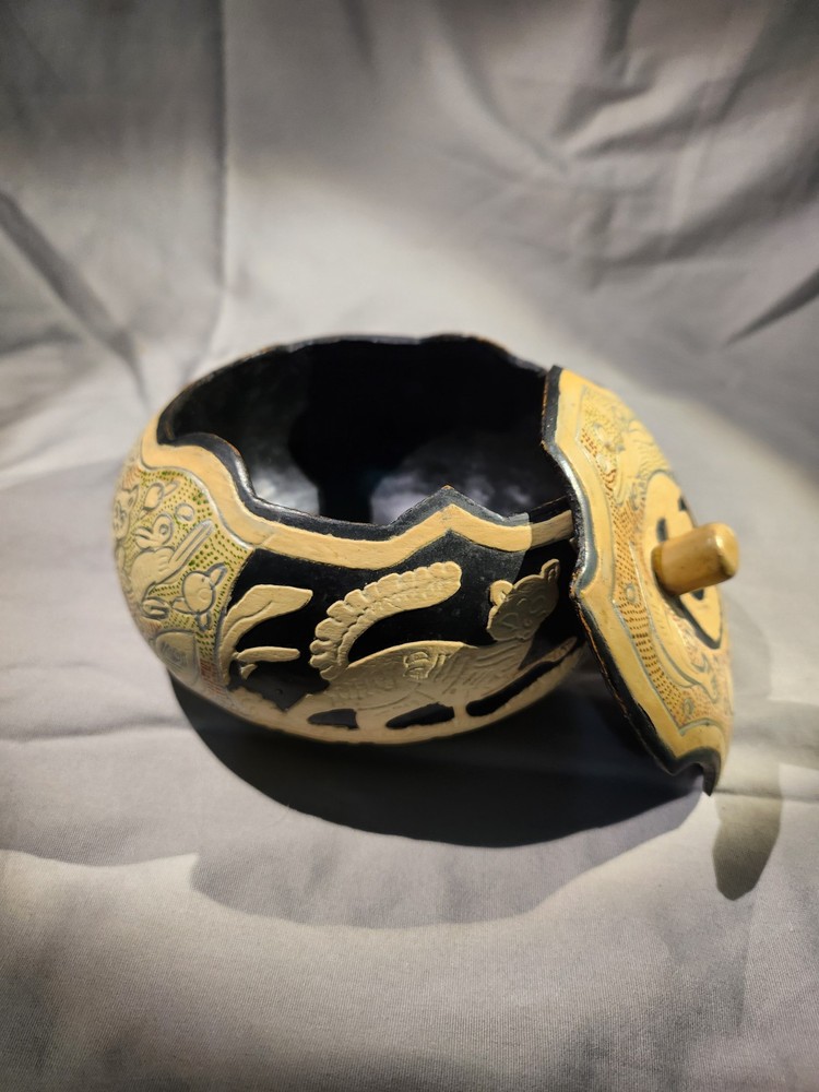 Beautiful hand painted Gourd