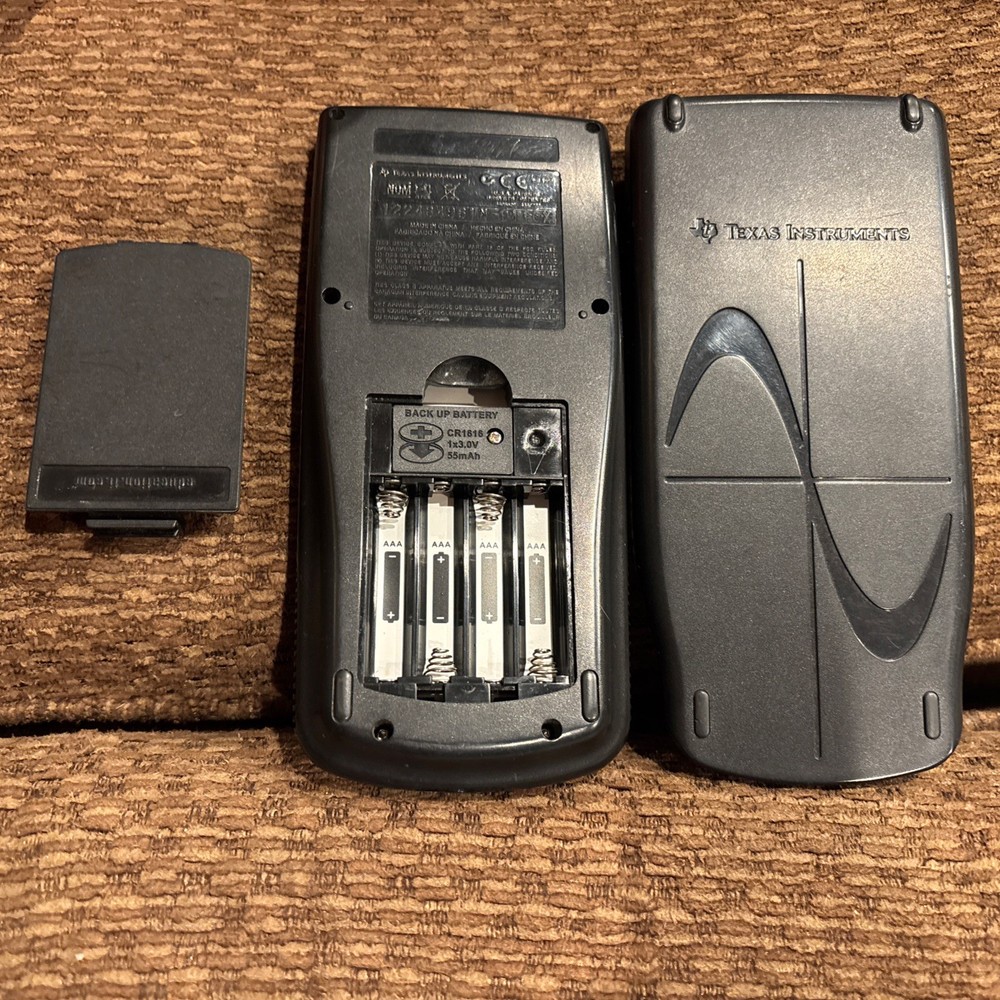 Texas Instruments TI-83 Plus Graphing Calculator - Black with Case Works