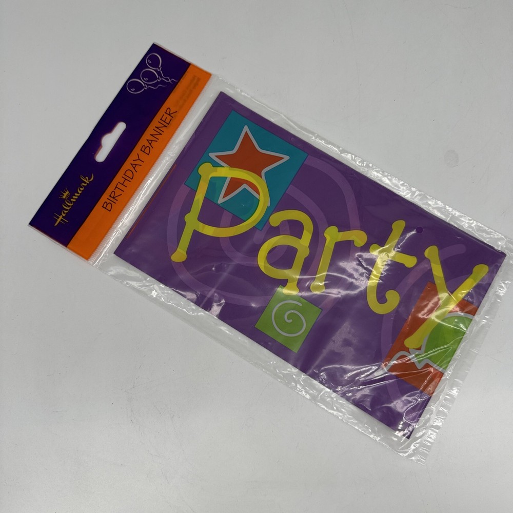 Hallmark Purple Birthday Banner 2.75m Long