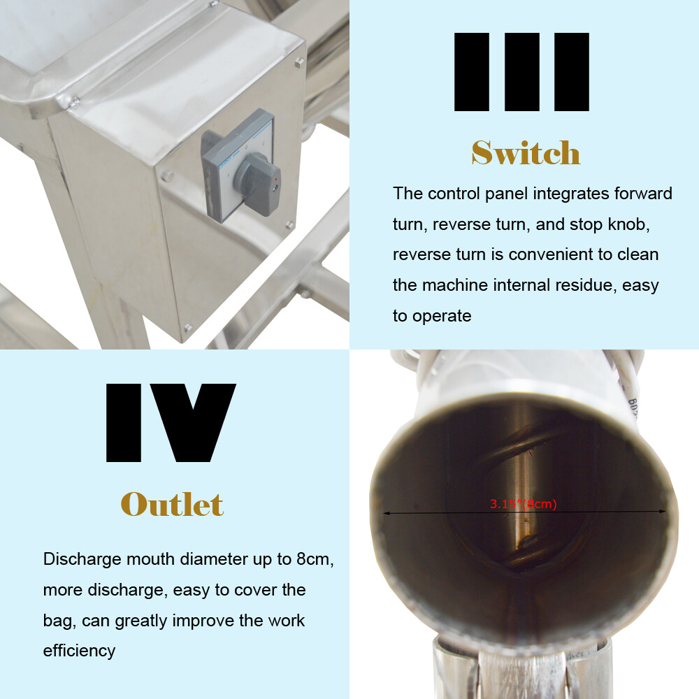 Spring Granule Conveying Feeder 220V Screw Loader Hopper Feeding Machine