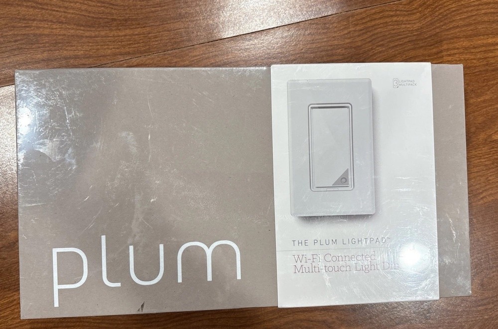 Plum Lightpad Wi-Fi Connected Multi Touch Light Dimmers