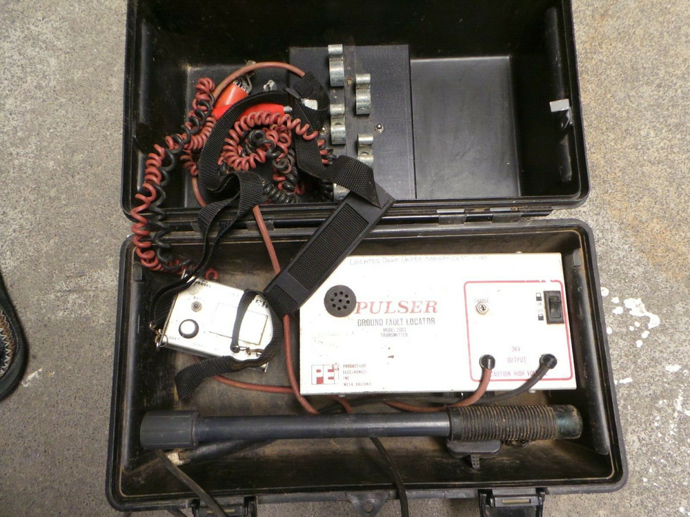 Progressive Electronics Pulser Ground Fault Locator 2003 Transmitter & Receiver