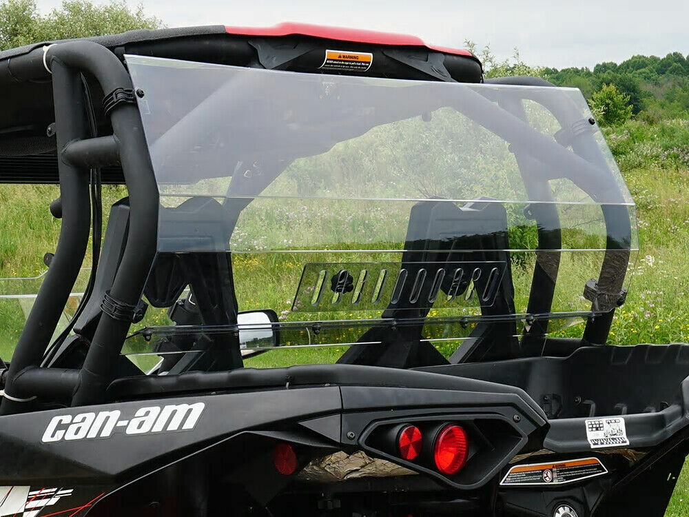 Commander Maverick 800 1000 Rear Window Dust Panel Windshield Sliding Vent
