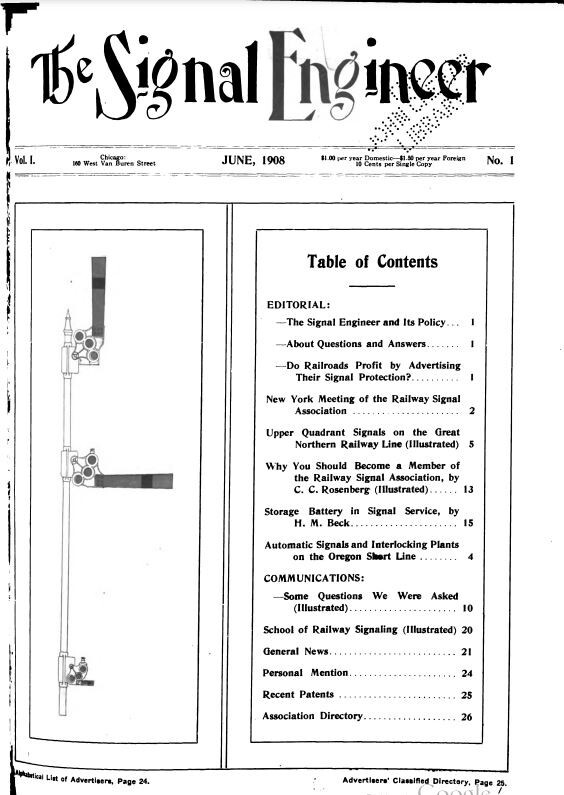 RAILWAY SIGNAL ENGINEER Magazine 95 Select Issue Collection On USB Flash Drive