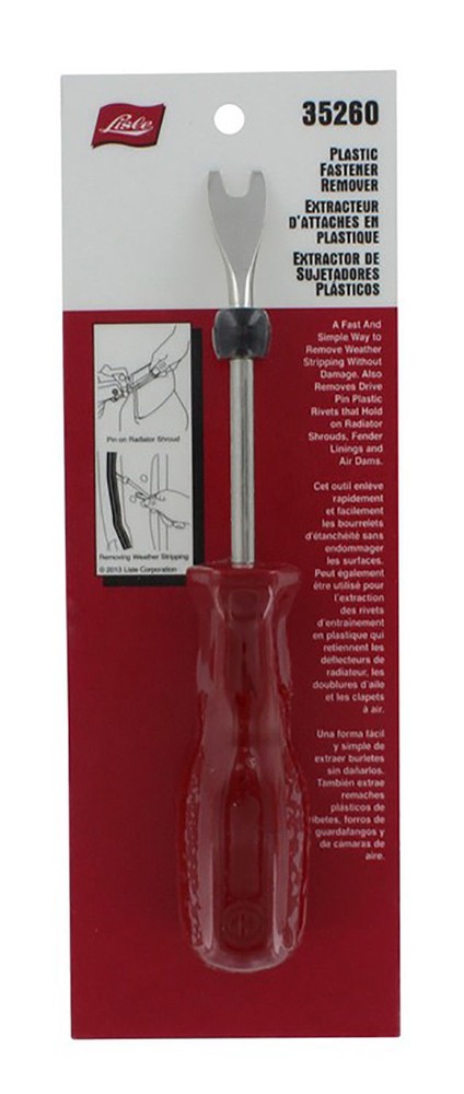 Lisle 35260 - Plastic Fastener Remover