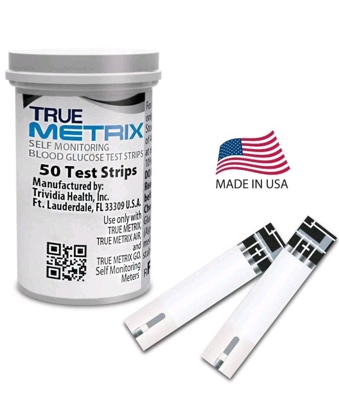 Blood Glucose Test Strips, 50 Count 04/18/2026 )(m