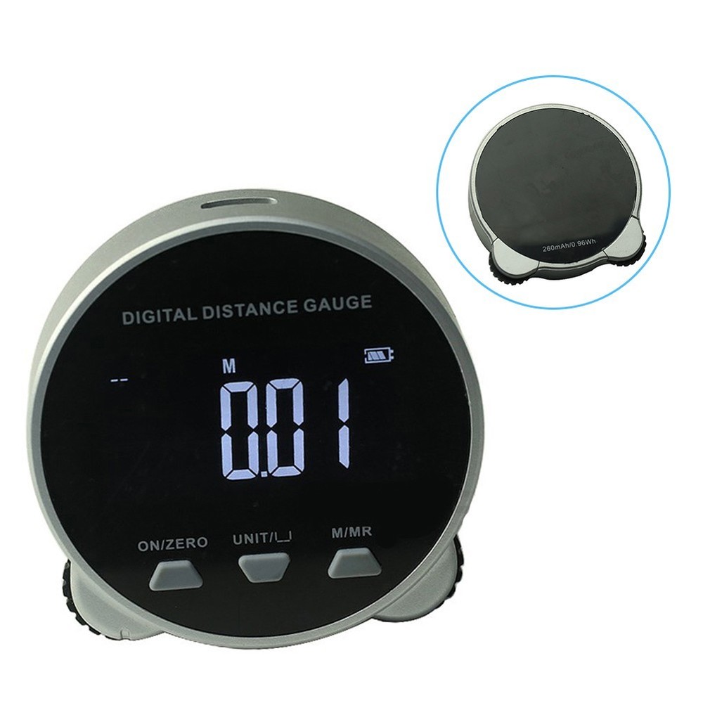 Practical Functions Digital Ruler Rechargeable Battery and LCD Display