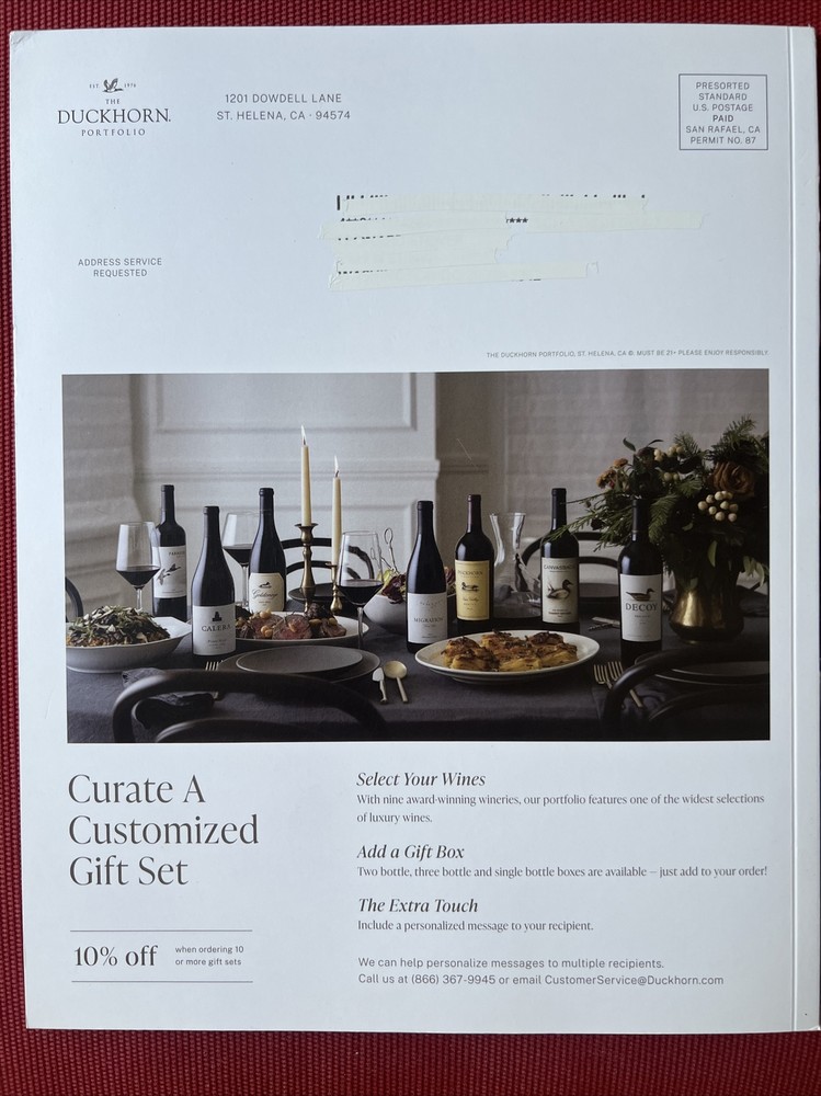 The Duckhorn Protfolio 2023 HOLIDAY GIFT GUIDE