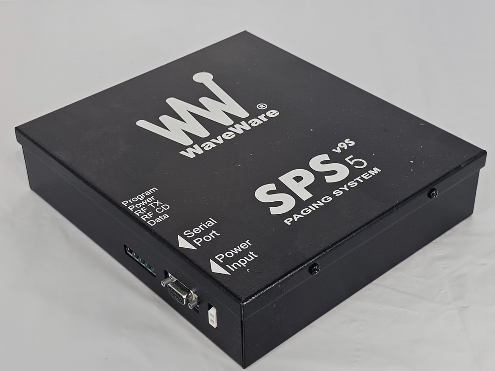WAVEWARE SPS-5V9S PAGING SYSTEM 0100-2701