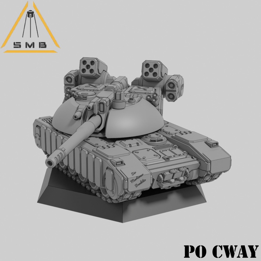 CWAY - 6mm Sir Mortimer Tank x2