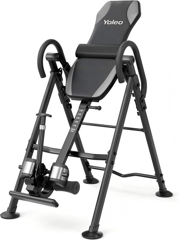 Gravity Inversion Table for Back Pain Relief 2026 New Inversion Table W/Lumbar S