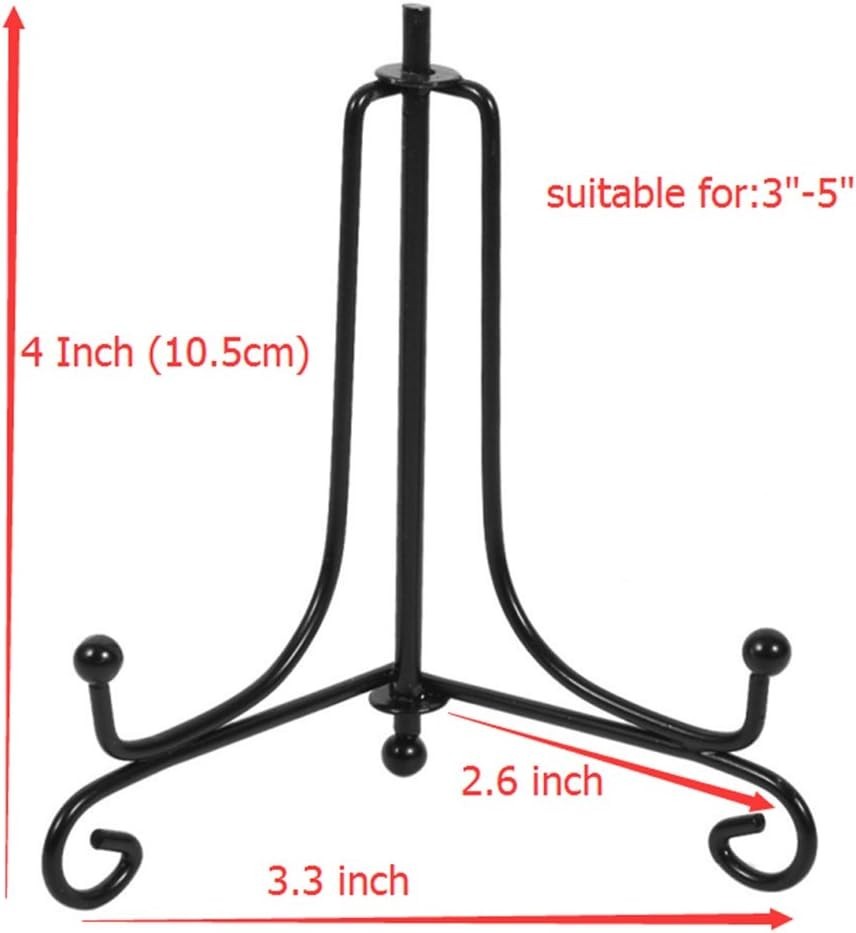 Adjustable & Foldable Iron Display Stand Set - Perfect for Home & Gallery