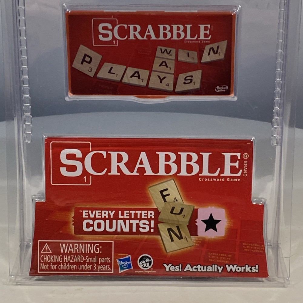 World's Smallest Hasbro Scrabble New