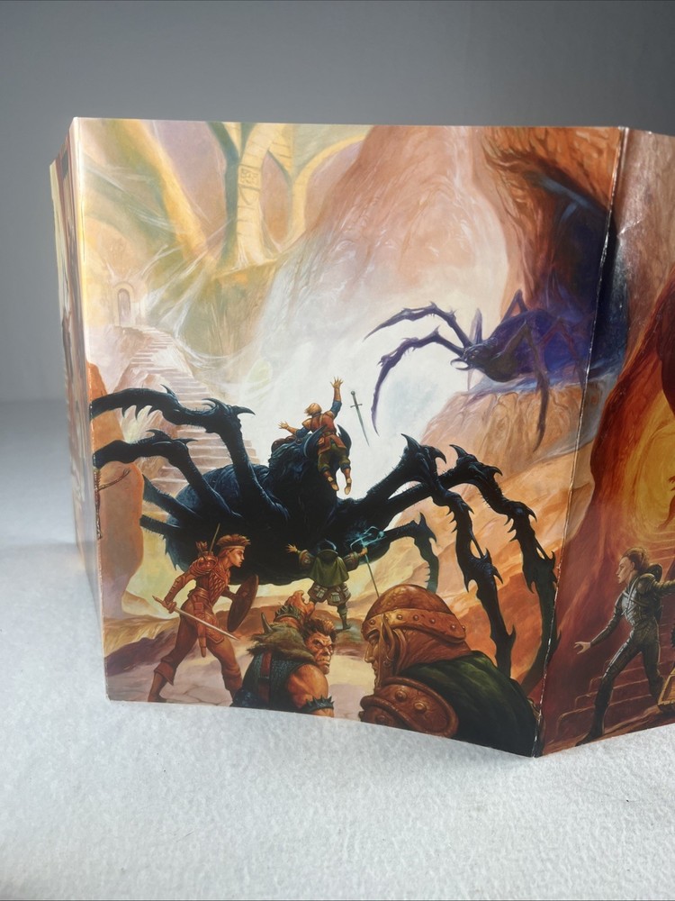 Dungeons & Dragons 3rd edition DUNGEON MASTER SCREEN 4-panel gm screen CM4241