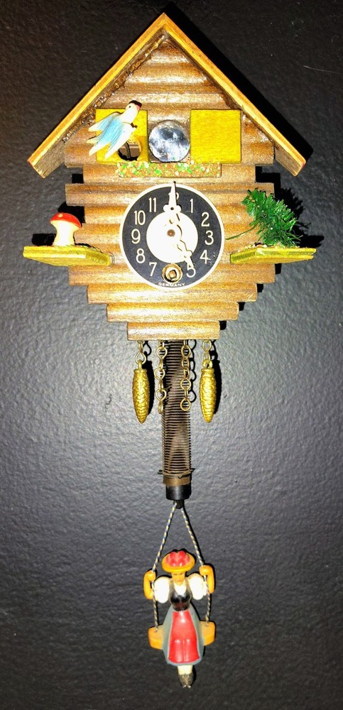 Vintage German Black Forest Cuckoo Clock
