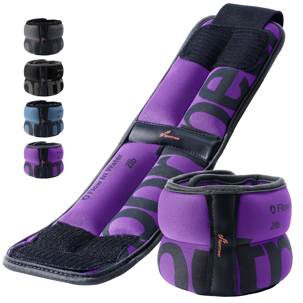 4lbs/Pair Ankle Weights For Men Women Kids Strength Training Leg Weights Set