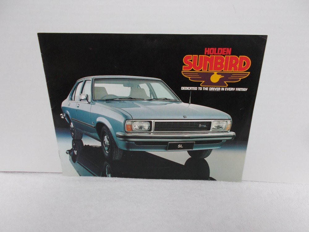 1978 HOLDEN SUNBIRD BROCHURE